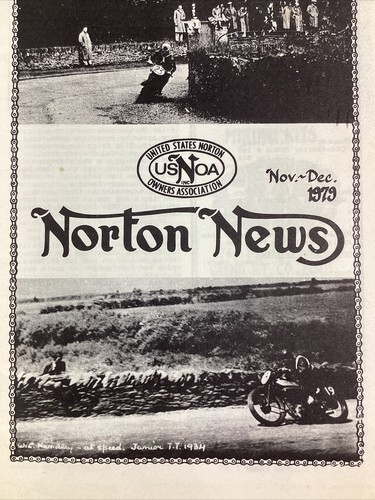 Norton motorcycles news 1979 - norton,