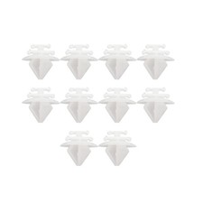 10Pcs Car Exterior Door Trim