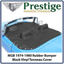 MGB Tonneau Cover Black Vinyl