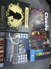 Joblot 4 Board Games SEE PHOTOS PLEASE