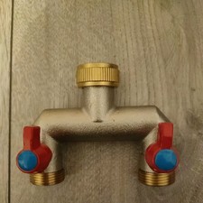 Solid nickel plated brass two