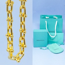 Tiffany Necklace Gold Medium