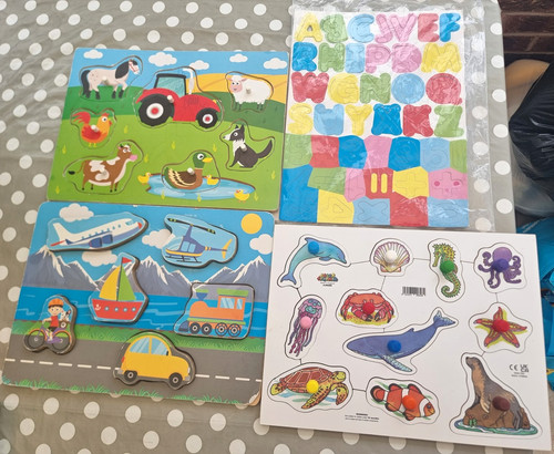 Wooden educational toy - wooden, for