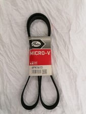 Gates 6PK1613 Alternator Drive Belt For Skoda Superb 3.6 V6 3.6 FSI 4x4 Petrol