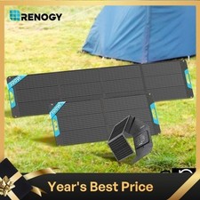 Renogy 100W 200W Portable Solar Panel Suitcase for Power Station Solar Battery