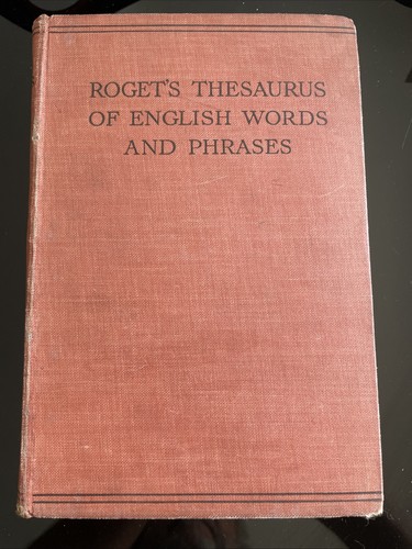 1930 roget thesaurus of - 1930,