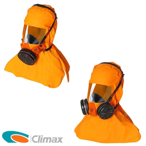 Climax half mask orange - half,
