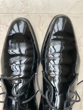 Richard James Savile Row Men's Black Leather Shoes - Size UK 8.5