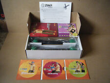 Pair of Zumba "FITNESS TONING STICKS" set. Plus Guide & DVD's. New in box.