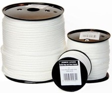 VENETIAN BLIND CORD WHITE STRONG SILKY NYLON STRING CURTAIN WINDOW CRAFT DIY 2mm