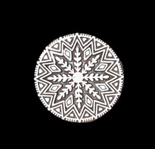 Indian Wood Printing Block -