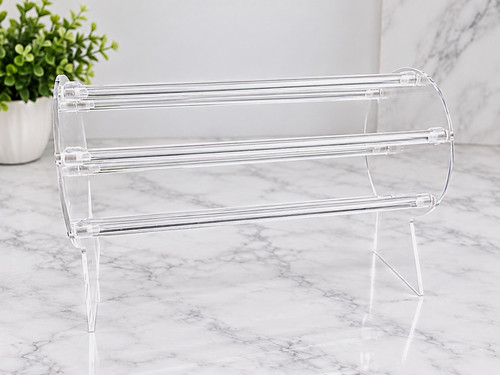 Clear acrylic multi tier - acrylic, multi-tier