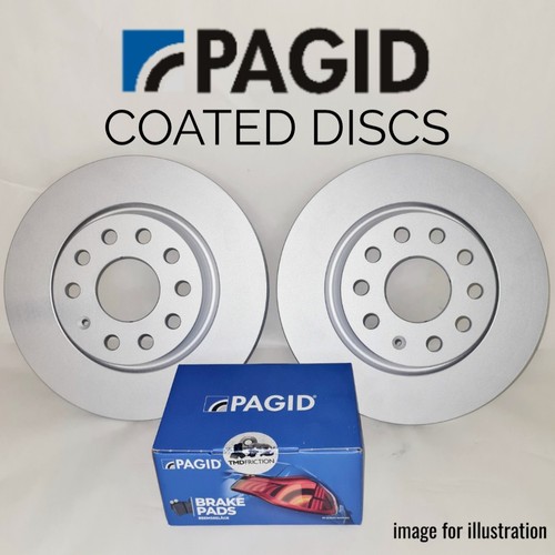 Pagid front brake discs - brake,