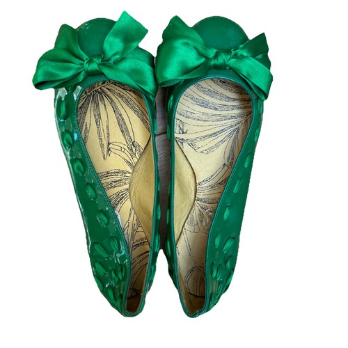 Duo patent ballet pumps 3 - ballet, sz