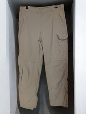 Columbia Men's Silver Ridge Convertible Pants Fossil Mens 18 XL