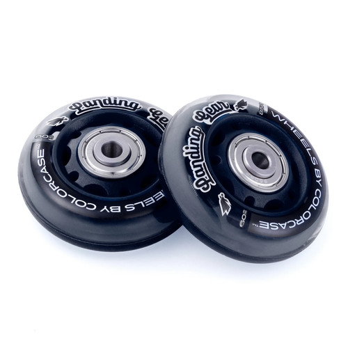 Black landing gear - gear, wheels