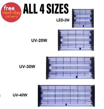 Bug Zapper Electric Insect Fly Killer Mosquito Pest Trap UV LED Indoor Lamp UK