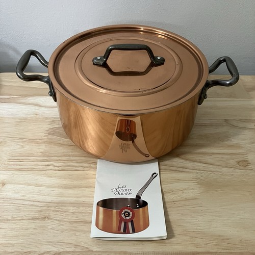 French cookware tinned copper - french,