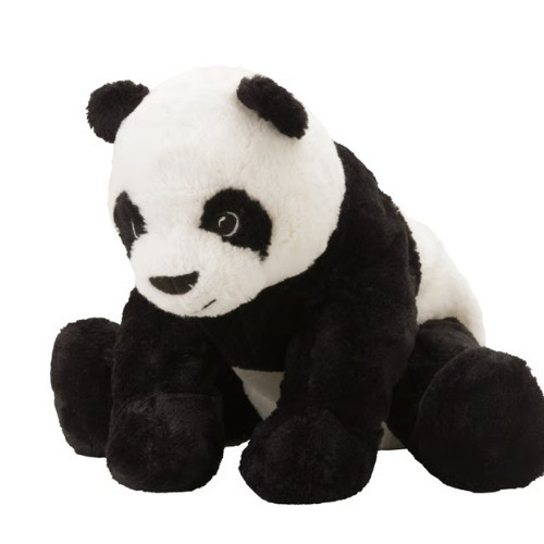 Ikea kramig baby panda - baby, soft
