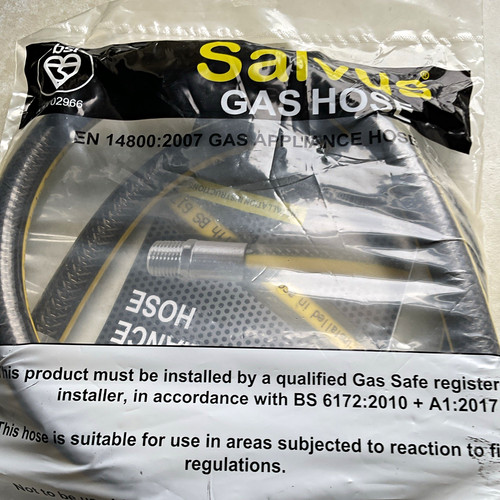 Salvus gas hose - salvus, straight