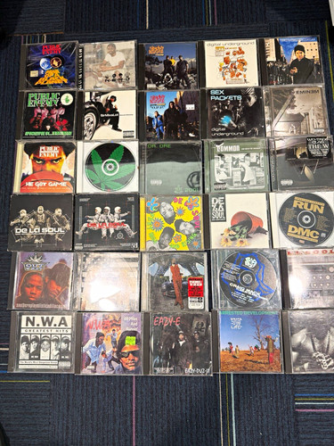 Lot hip hop rap - cd, rap,