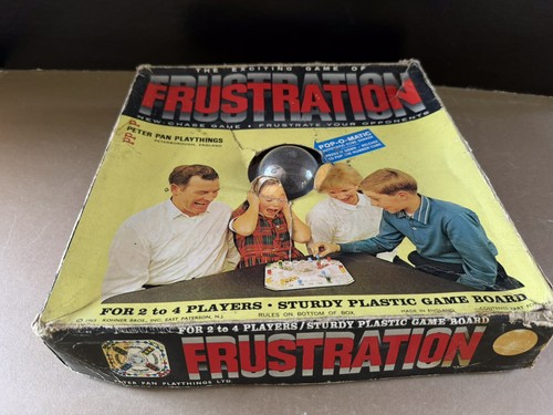 Vintage frustration game 1965 - frustration,