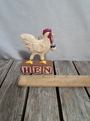 Resin ornament chicken hen - chicken,
