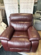 La-Z Boy Real Leather Dual