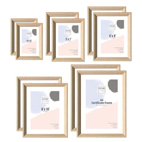 Set brown glass frame - 2], frame-