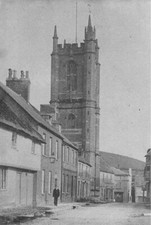 Cerne Abbas - Abbey Street from circa 1870 - Unposted 1970s - Nicholas Keeble