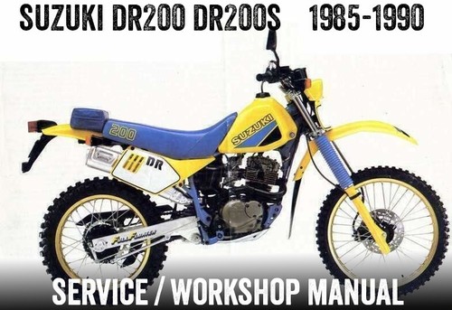 1985 1990 suzuki dr200 - suzuki,