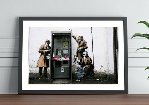 Banksy spies mi5 framed - spies,