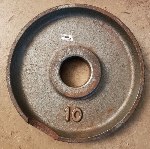 Single damaged ivanko 10lb - single,