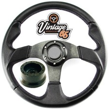 Triumph TR6 Herald Spitfire Sport Steering Wheel 340mm & Short Boss Fitting Kit