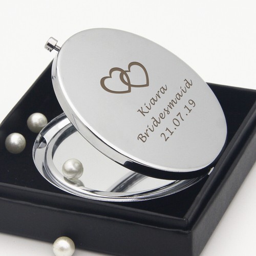 Personalised compact mirror - compact,