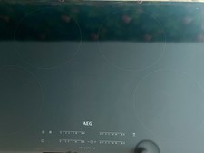 AEG IKB84401FB 78cm Series 3000 4 Zone Hob2Hood Bevelled Induction Hob – BLACK