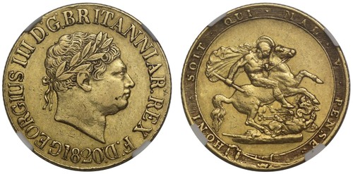 George iii 1820 - george, sovereign
