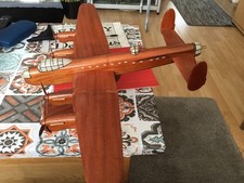SOLID WOOD LANCASTER BOMBER