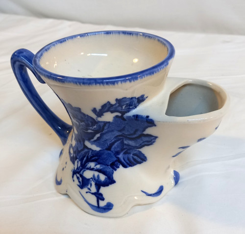 Vintage shaving mug scuttle - mug,