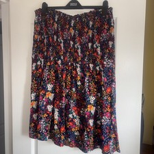 Pour Moi Shirred Bodice Mini Beach Dress, Detachable Straps, Size 20