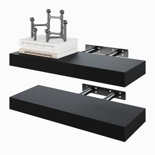 Bameos white floating - white, shelves