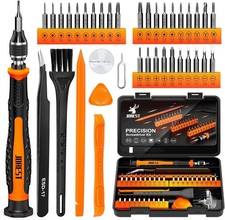 38Pcs Precision Screwdriver Set Tool Kit with Security Torx T5 T6 T8 T9 BROKEN