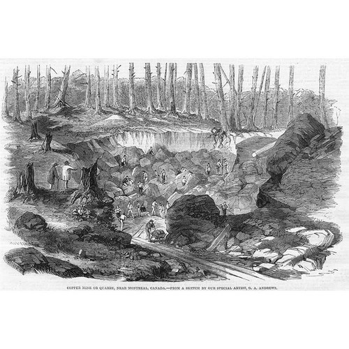 Canada copper mine - mine, or