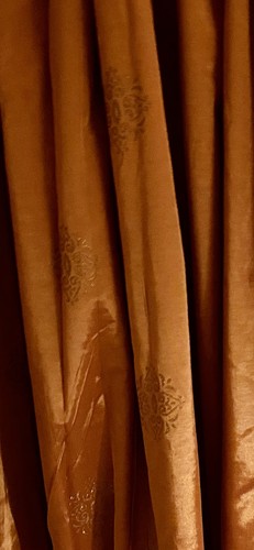 Dunelm burnt orange - burnt, gold