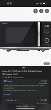 Sharp Black 20 Litre 800W