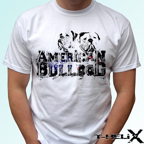 American bulldog logo - american,