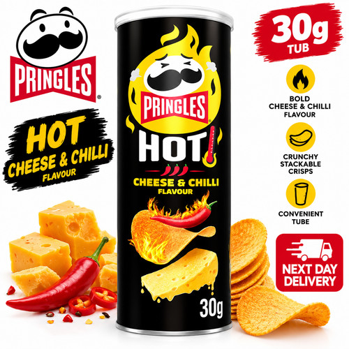 Pringles hot cheese - pringles, &