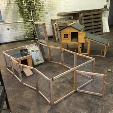 Feel Good Rabbit Hutch & Run