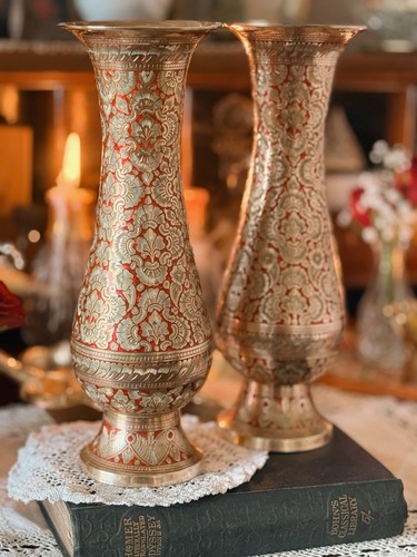 Vintage brass pair large - of,