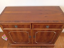 Yew Veneer Sideboard